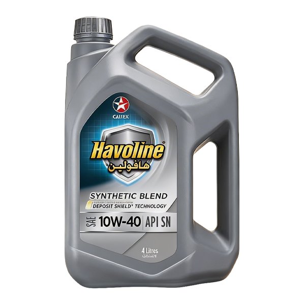 زيت محرك بنزين 4لتر (10w-40)من كالتكس