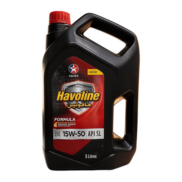 زيت محرك بنزين 5لتر (15w-50)من كالتكس